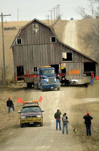 Barn moving